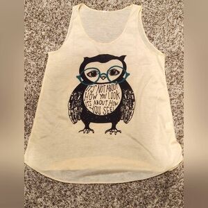 Owl Graphic Tank Top